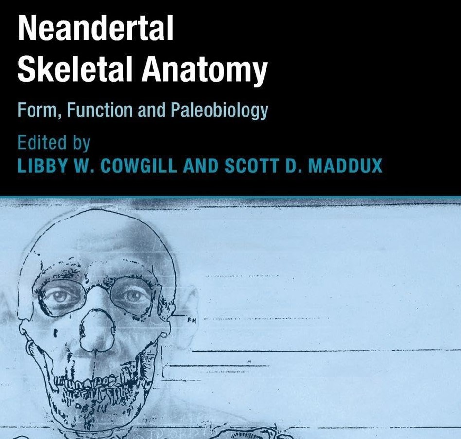 Neandertal Skeletal Anatomy Book Cover Neandertal Skeletal Anatomy Book Cover