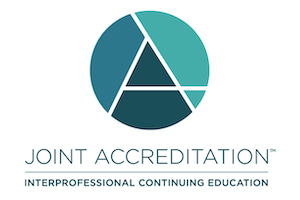 Logo that says Joint Accreditation Interprofessional Continuing Education
