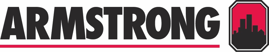 Armstrong black and red logo
