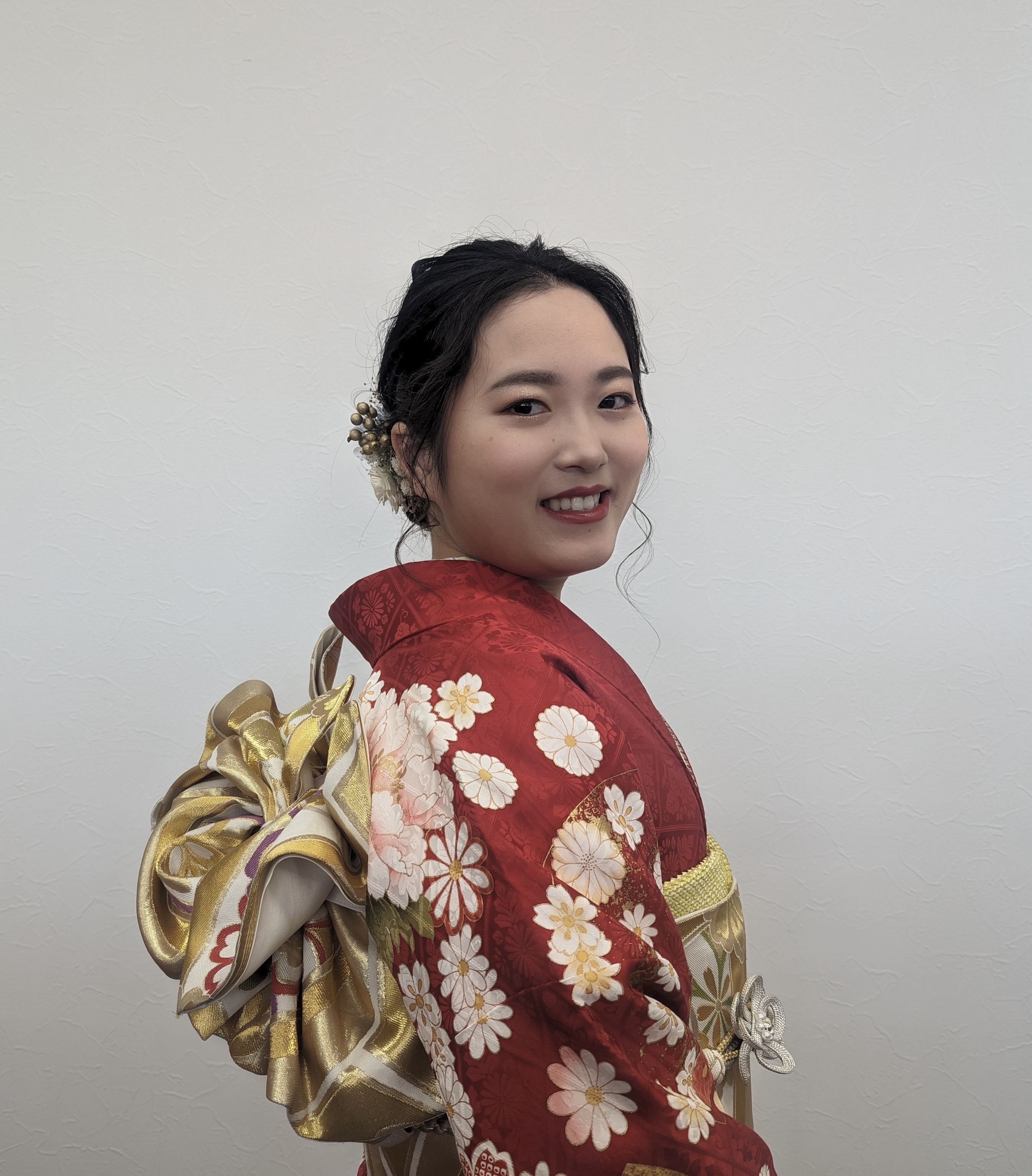 Ko in traditional Japanese attire