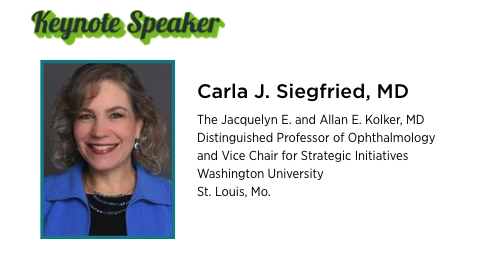 Dr. Carla Siegfried will be the keynote speaker for the 2026 Vision Science Symposium.