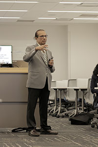 Image of Dr. Vishwanatha speaking