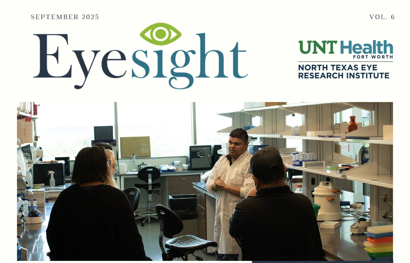 This is an image of the Sept. 2025 edition of Eyesight.