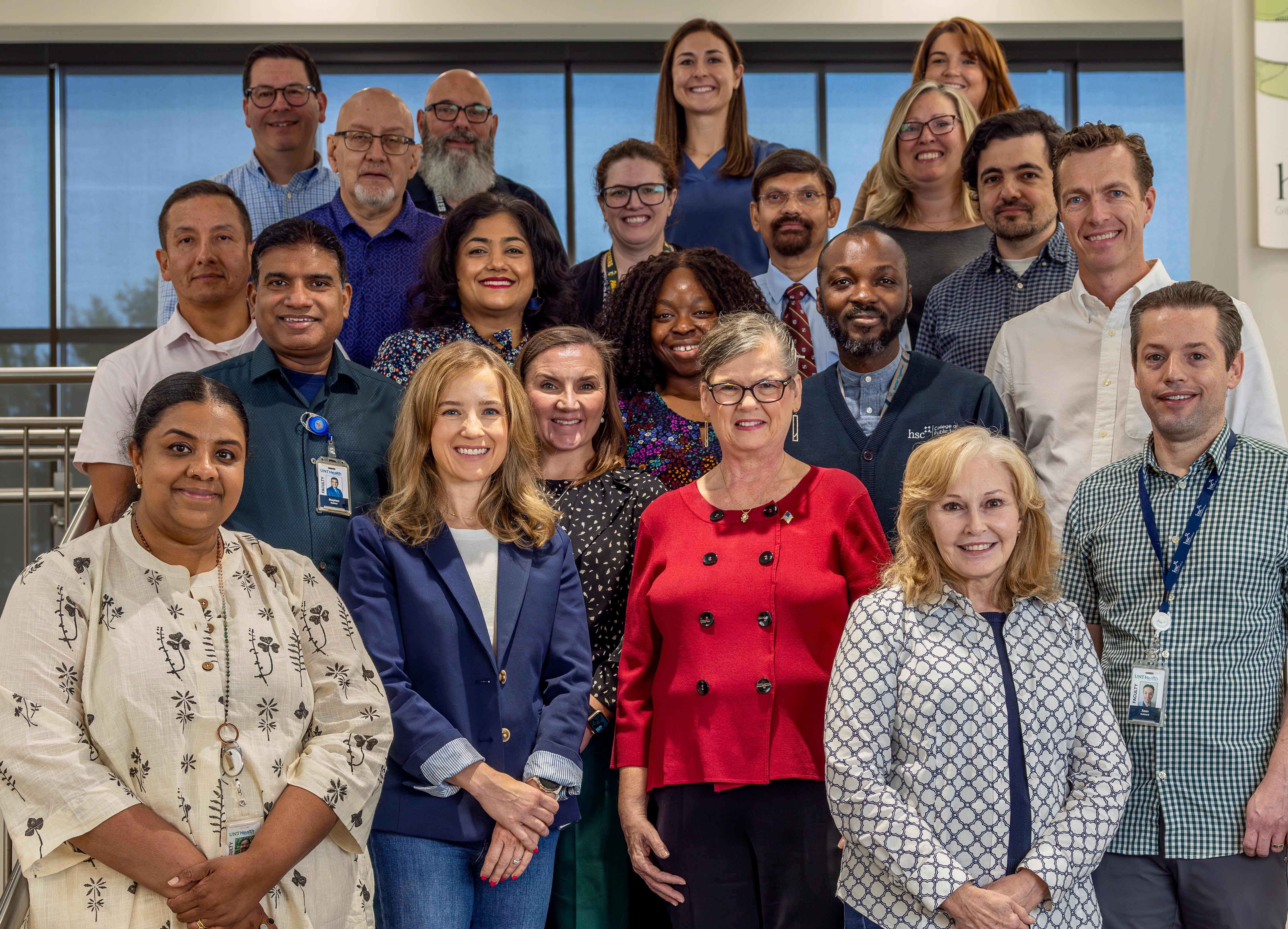 a group photo of Faculty Senate 
