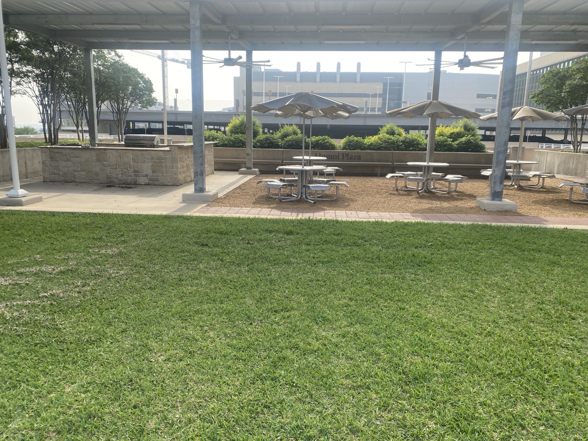 Alumni Plaza view 3
