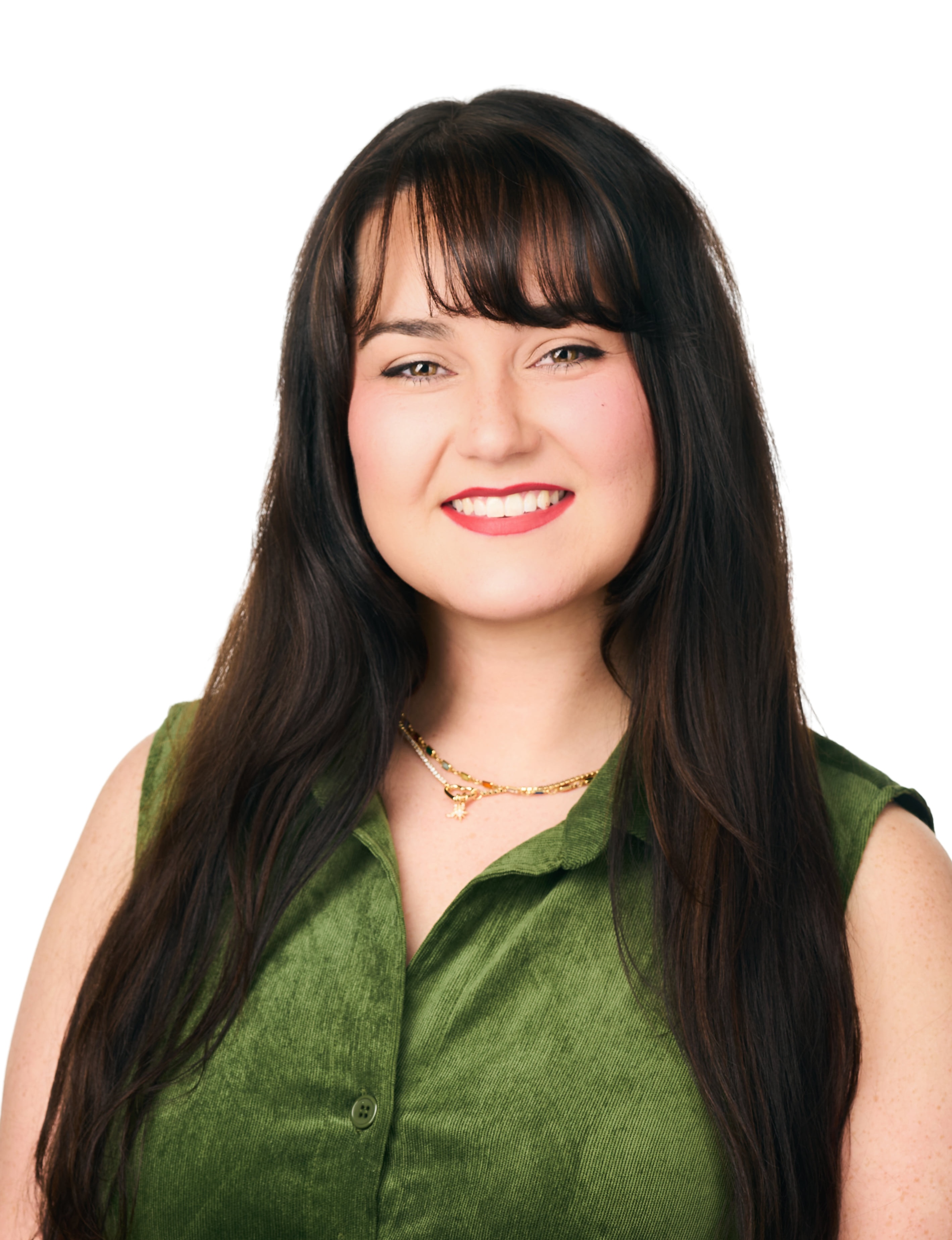 Tiffany Gardner headshot wearing a green blouse