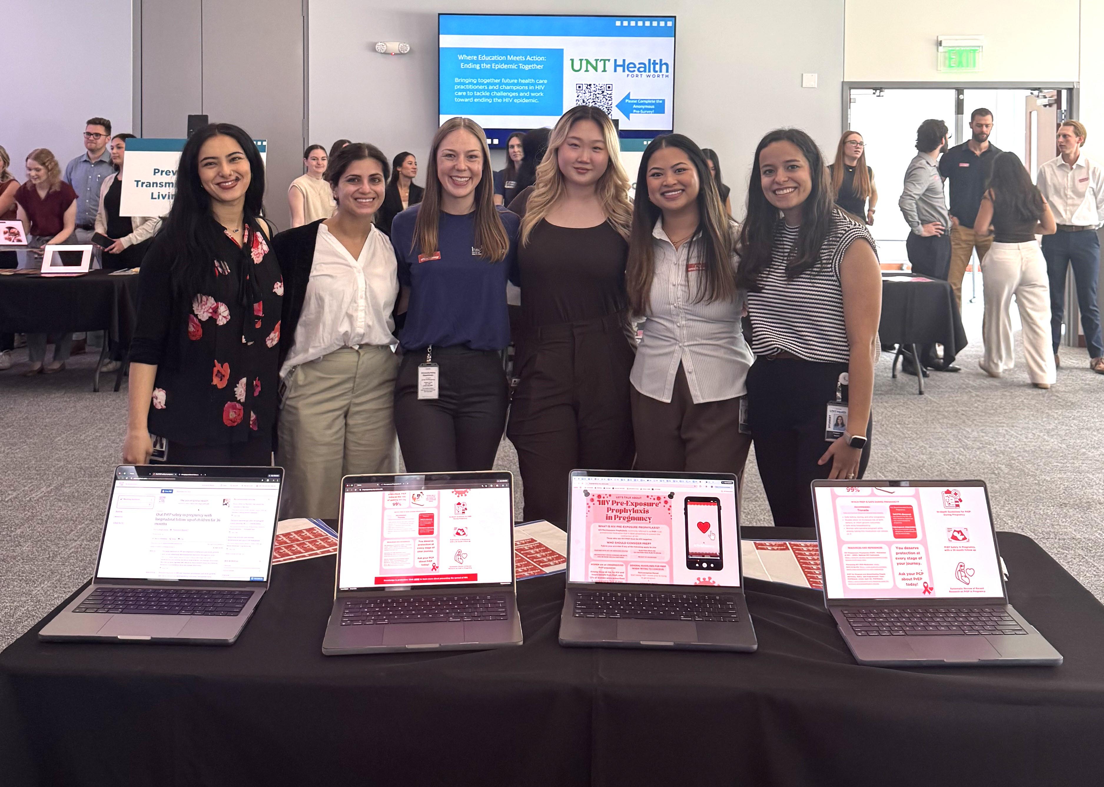 PA Students at symposium