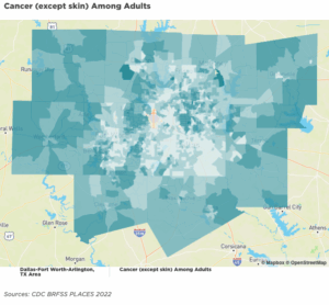 Cancer (except Skin) Among Adults