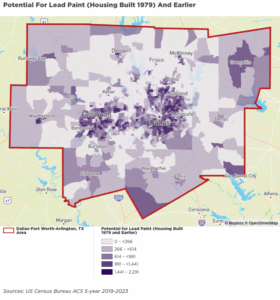 Potential For Lead Paint (housing Built 1979) And Earlier
